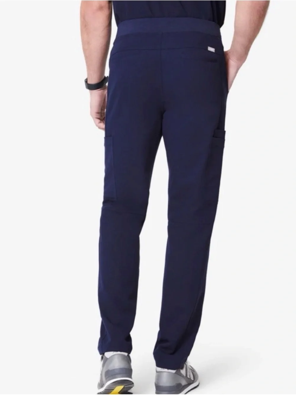 Figs Axim Straight Leg Scrub Pants Navy Blue T2001 Size L/T